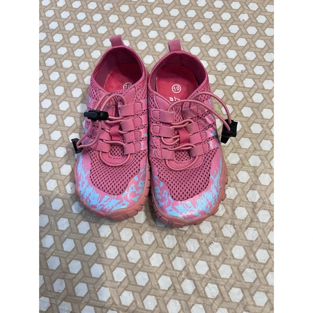 NORTIV 8 Girls Kids Water Shoes Swim Diving Surf Aqua‎ Size 10